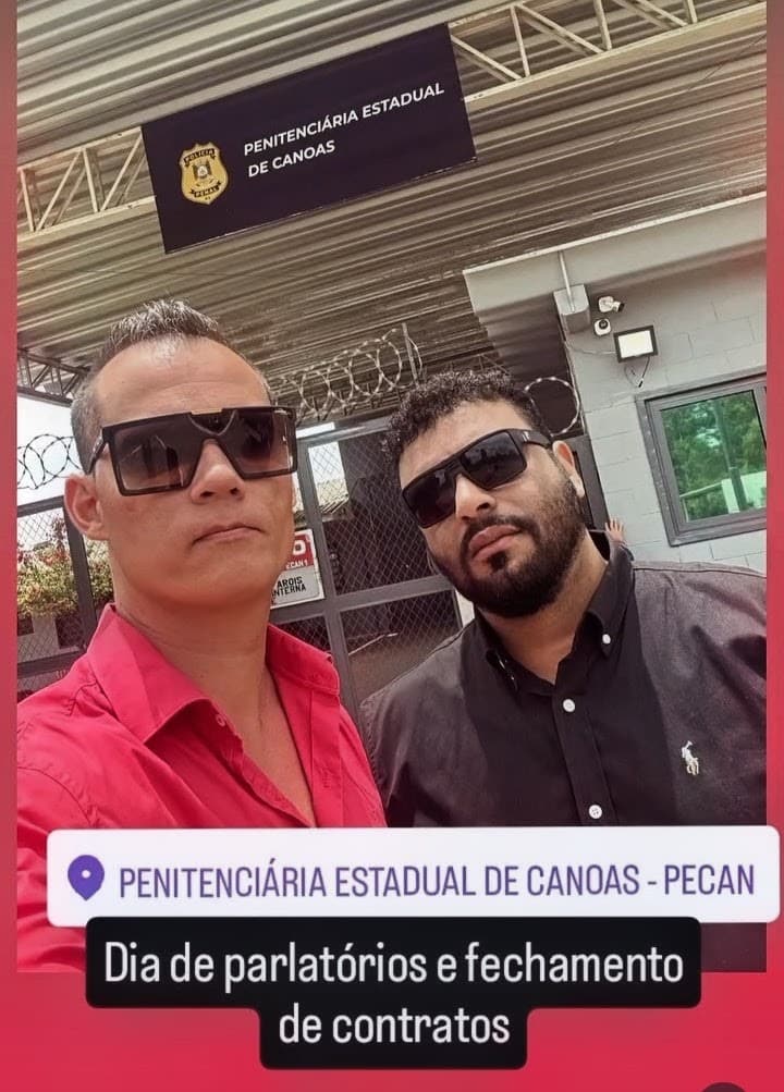 Advogados Escobar & Ferrão em atendimento na Penitenciária Estadual de Canoas (PECAN)